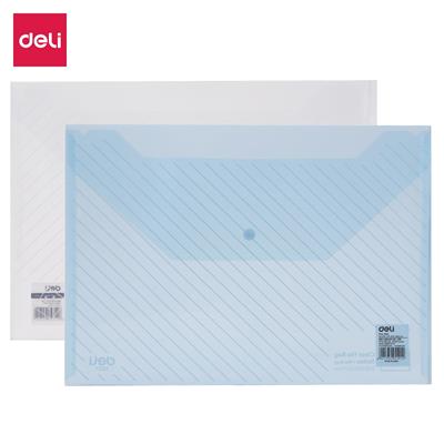 Deli Aurora E5501 A4 Button File Bag