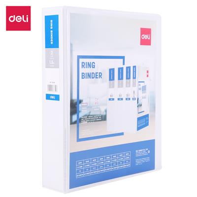 Deli E5613N 1.5-Inch A4 2D-Ring View Binder File