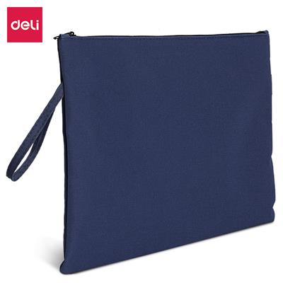Deli E63466 A4 Polyester Zip Bag
