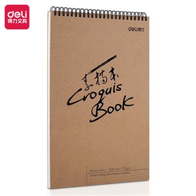 Deli Croquis Top Bind Sketch Books
