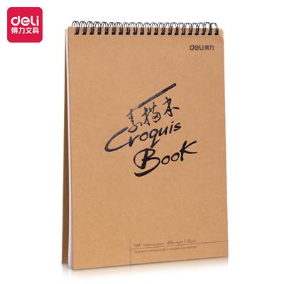 Deli Croquis Top Bind Sketch Books