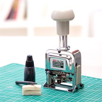 Deli E7506 Auto Numbering Machine 6 Digits