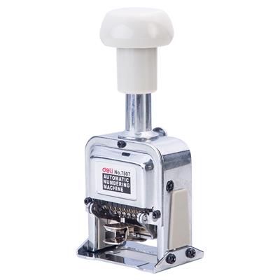 Deli E7507 Auto Numbering Machine 7 Digits