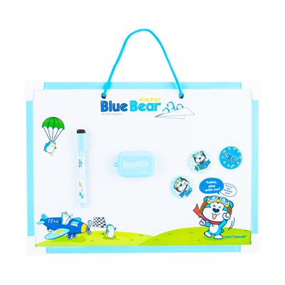 Deli E7801 Kids Magnetic Whiteboard 1.14 x 0.82 Feet