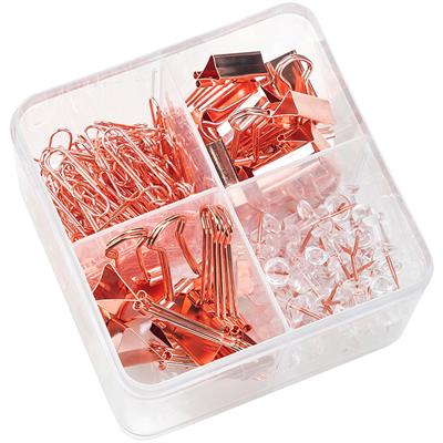 Deli E78551 Metal Office Stationery Set 4 in 1