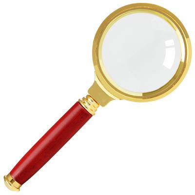 Deli E9095 Metal Magnifying Glass 50mm 5X