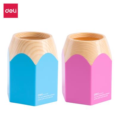 Deli E9145 Pencil Shape Kids Pen Holder