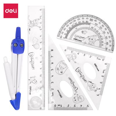 Deli E9598 Student Geometry Set 05 Pcs