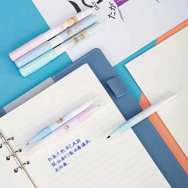 Deli EA922 School Fountain Pen with Cartridges and Remover