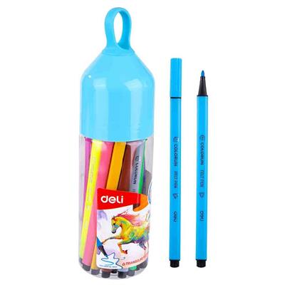 Deli EC105 Felt Tip Washable Colour Markers