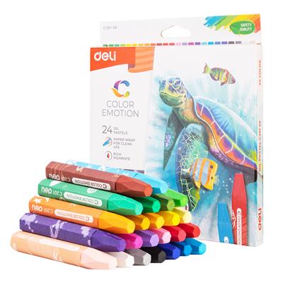 Deli EC201 Color Emotion Oil Pastels