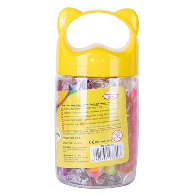 Deli ED75246 Play Dough Tub 12 Colours