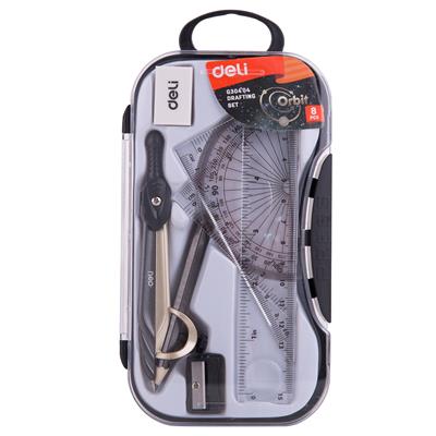 Deli EG30404 Geometry Box Set 8 Pcs