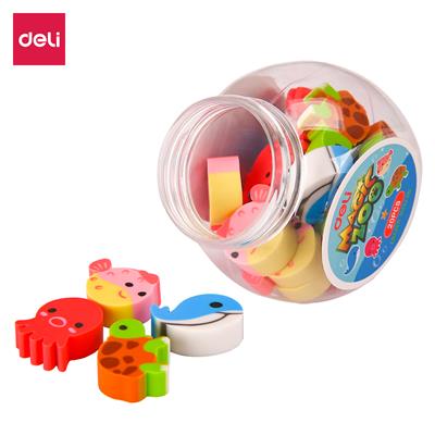 Deli EH03206 Magic Zoo Eraser Tube