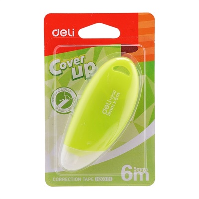 Deli EH20001 Cover Up Adhesive Correction Tape 5 mm x 6 m