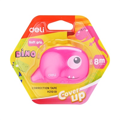 Deli EH21001 Cover Up Dino Adhesive Correction Tape 5 mm x 8 m