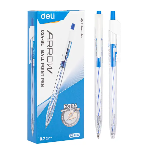 Deli EQ24-BL Arrow Ball Point Pen