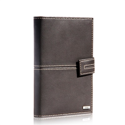 Deli E3159 Hard Executive Leather Cover A5 Notebook – 97 Pages