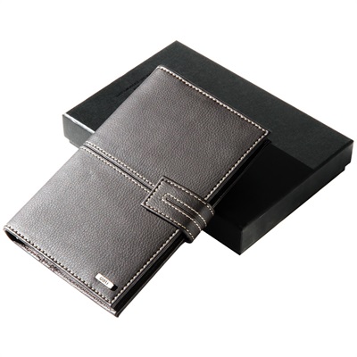 Deli E3159 Hard Executive Leather Cover A5 Notebook – 97 Pages