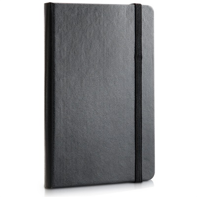 Deli E3314 Premium Hard Leather Cover 56K Notebook – 120 Pages