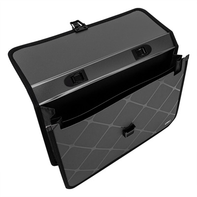 Deli New York Series E39634 A4 2 Pockets Expanding File Buckled with Handle