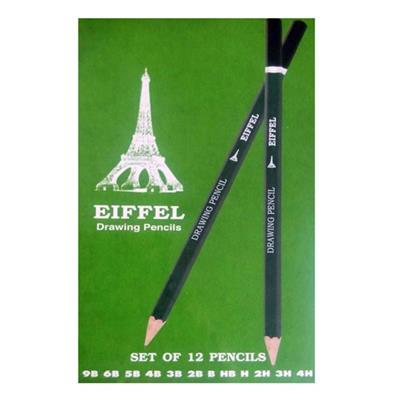 Eiffel Sketching Pencils 12 Tin Pack