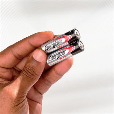 Energizer E91BP2 Max Alkaline AA Battery x 2 Blister Pack (Pencil Cell)