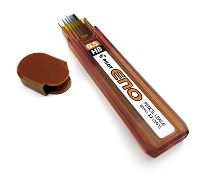 Pilot ENO-G 0.5 mm HB Mechanical Clutch Pencil Lead Refills