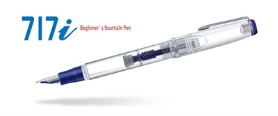 Dollar 717i-T Transparent Fountain Pen