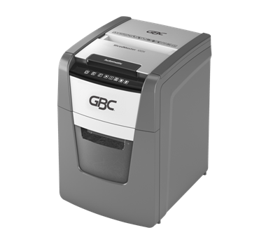 GBC ShredMaster 100X Autofeed Cross Cut P-4 Paper/Card Shredder