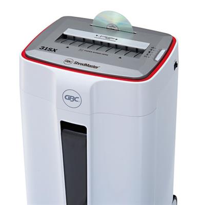 GBC ShredMaster 31SX 16-Pages Cross Cut Paper/CD/Card P-4 Shredder