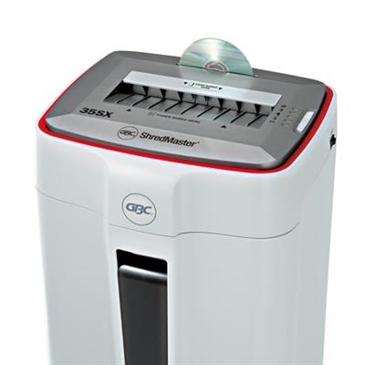 GBC ShredMaster 35SX 21-Pages Cross Cut Paper/CD/Card P-4 Shredder
