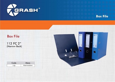 Grash 112 Legal 2" Lever Arch Box File