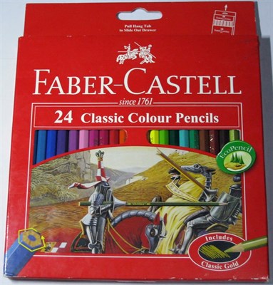 Faber Castell 24 Classic Full Colour Pencils