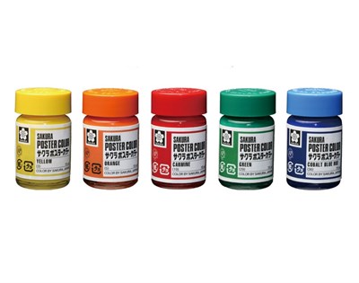 Sakura Poster Colour 30ML Glass Bottle Single Colour 01 Piece