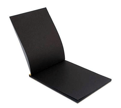 Keep Smiling 20 Pages A4 & A3 200gsm Black Paper Sketch Pad