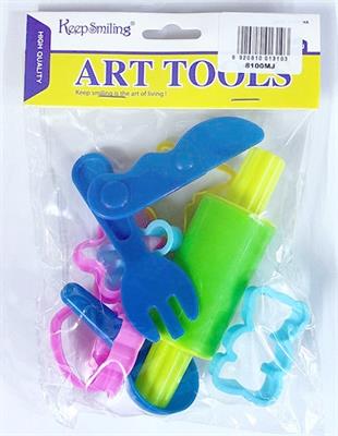 Keep Smiling 8100MJ Kids Modelling Art Tool 10 Pcs Set