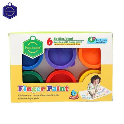 Keep Smiling B4004 Finger Paints 06 Colours Set