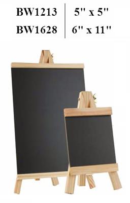 Keep Smiling Black Artist Canvas Board With Easel
