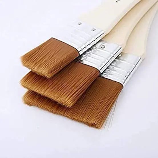 Keep Smiling BS-003X Nylon Plate Brush Angular Brush 3 Pcs Set