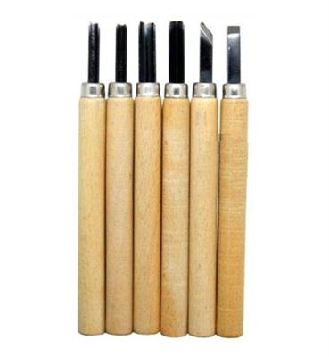 Keep Smiling WD-6 Wood Carving Tool Set 6 Pcs