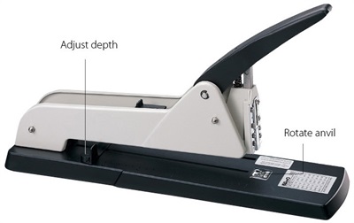 KW-triO 05000 200 Pages Long Reach Heavy Duty Book Binding Stapler