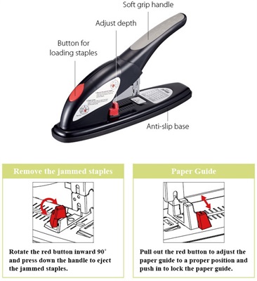 KW-triO 05001 140 Pages Heavy Duty Stapler