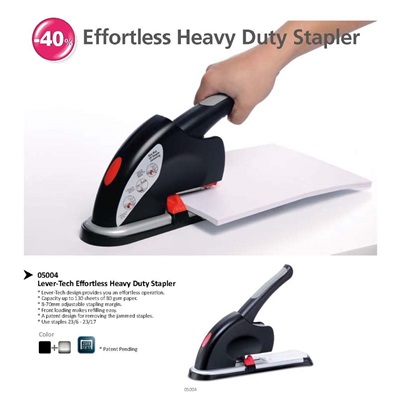 KW-triO 05004 130 Pages Heavy Duty Effortless Stapler