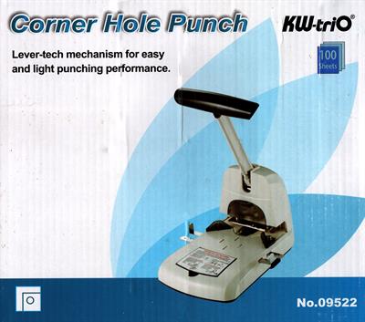 KW-triO 09522 100 Pages Heavy Duty Single Hole Punch Machine