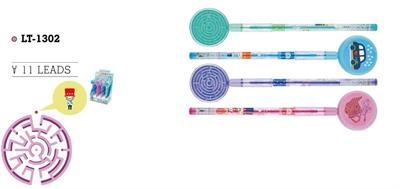 Lantu LT-1302 Labyrinth/Maze Game Shape Non-Sharpening Pencil