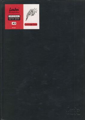 Leader A3 80 Sheets Cartridge Paper Hard Bind Sketch Book