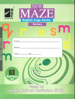 NCE Pre-Primary Maze Copy Series English Pre-2a Workbook