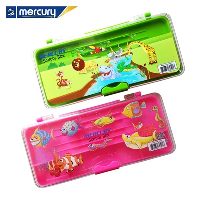 Mercury Plastic School Pencil Box 