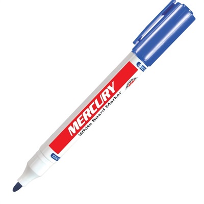 Mercury White Board Erasable Marker Round Tip